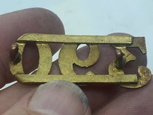 Load image into Gallery viewer, Original British Army Numbered Regimental Shoulder Title - Unusual - The Militaria Shop