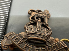 Load image into Gallery viewer, Original WW2 British Army RAPC Royal Army Pay Corps Officers Bronze Collar Badge - The Militaria Shop