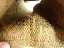 Load image into Gallery viewer, Original WW2 1943 Dated British Army 37 Pattern Water Bottle Carrier Harness - The Militaria Shop