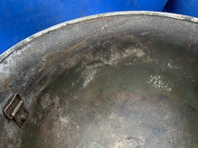 Load image into Gallery viewer, Original WW2 British Army / Canadian Army Mk3 Turtle Combat Helmet - The Militaria Shop