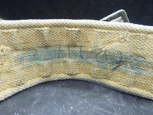 Load image into Gallery viewer, Original British Army / RAF Webbing Belt - WW2 37 Pattern - 40 Inch Waist Max - The Militaria Shop