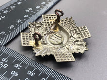 Load image into Gallery viewer, Original WW1 British Army Cap Badge - Highland Light Infantry - The Militaria Shop