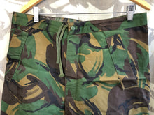 Load image into Gallery viewer, Genuine British Army DPM Camouflaged Rain Trousers Waterproof PVC - Size 70/80 - The Militaria Shop