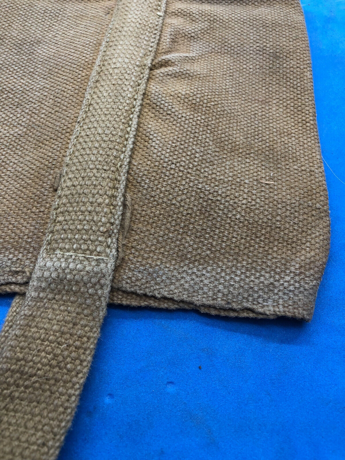 WW2 British Army 37 Pattern Webbing Water Bottle Carrier Harness - 1943 Dated - The Militaria Shop