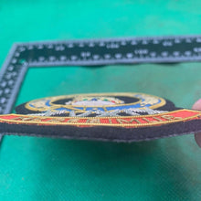 Load image into Gallery viewer, British Army Bullion Embroidered Blazer Badge -15th 19th The Kings Royal Hussars - The Militaria Shop