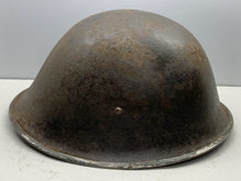 Charger l'image dans la galerie, Original WW2 British / Canadian Army Mk3 High Rivet Combat Helmet Shell - The Militaria Shop