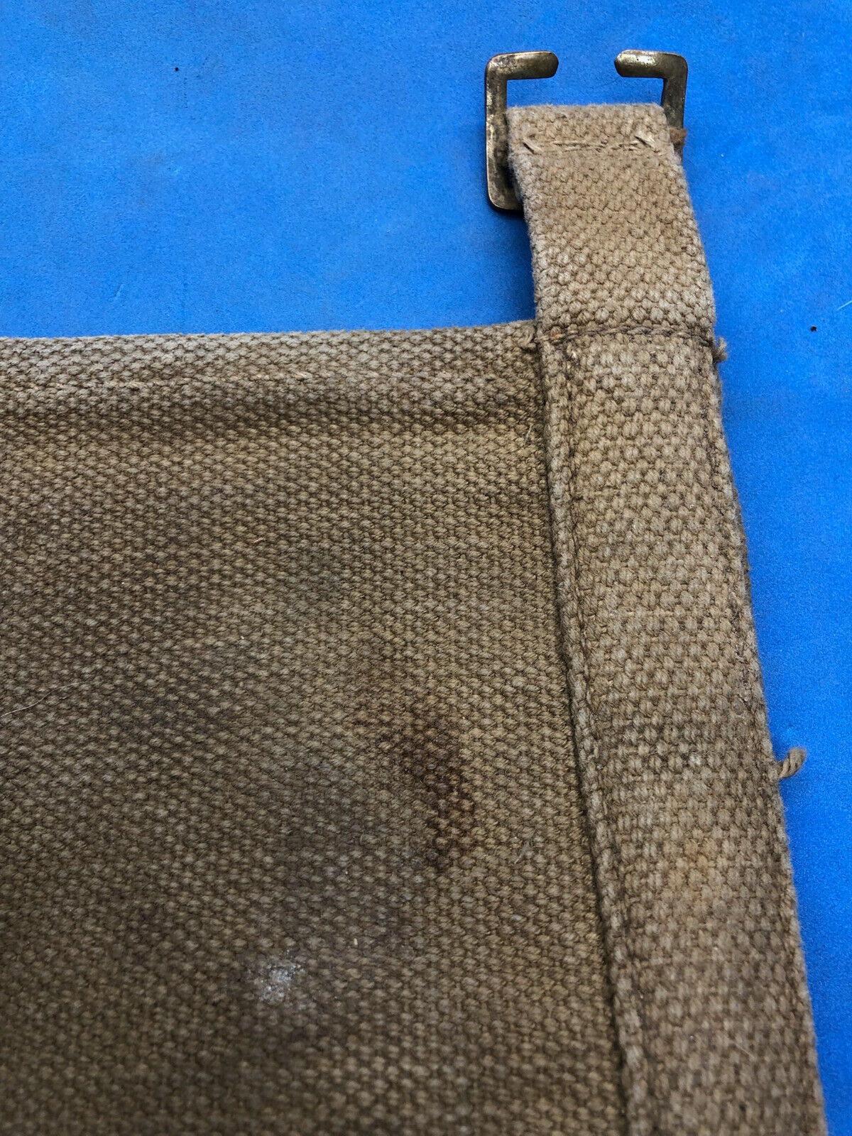 WW2 British Army 37 Pattern Webbing Water Bottle Carrier Harness - 1943 Dated - The Militaria Shop