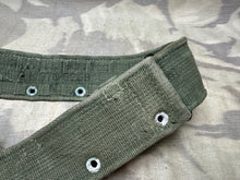 Load image into Gallery viewer, Original WW2 British Army 44 Pattern Soldiers Belt - 36" Waist - The Militaria Shop