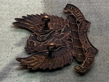 Load image into Gallery viewer, Original WW1 British Army - Ayrshire Earl of Carrick's Own Yeomanry Cap Bad - The Militaria Shop