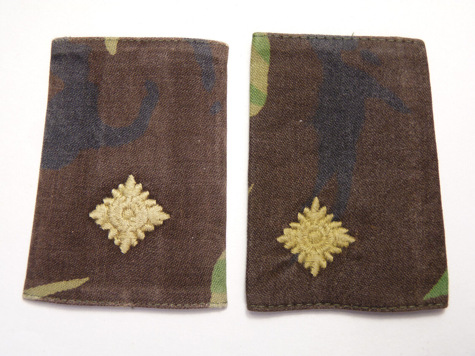 DPM Rank Slides / Epaulette Pair Genuine British Army - Lance Corporal - The Militaria Shop