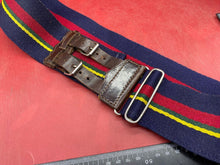 Charger l'image dans la galerie, British Army - Royal Marines Stable Belt. Approx 32 Inch Waist. - The Militaria Shop