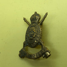 Load image into Gallery viewer, Original WW2 British Army Cap Badge - Hampshire Yeomanry (Carabiniers) - The Militaria Shop