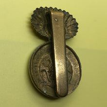 Load image into Gallery viewer, Original WW2 British Army Cap Badge - Royal Welch Fusiliers Regiment RWF - The Militaria Shop
