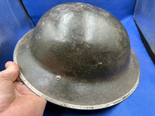 Load image into Gallery viewer, Original WW2 British Army Mk2 Combat Helmet Shell - South African Produced - The Militaria Shop