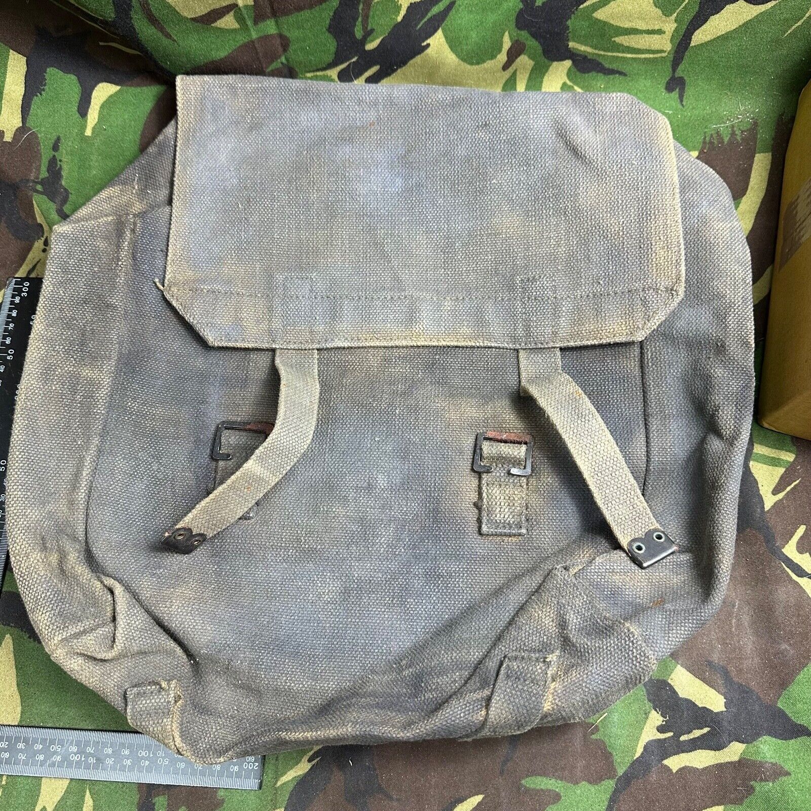 British Army / RAF 37 Pattern Large Pack - WW2 Pattern -Used Condition Original - The Militaria Shop