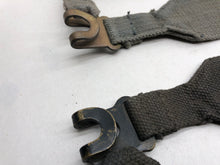 Load image into Gallery viewer, Original WW2 British Army / RAF 37 Pattern L Strap Set - The Militaria Shop
