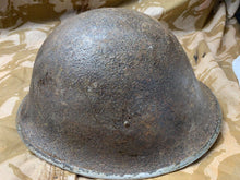 Load image into Gallery viewer, WW2 Mk3 High Rivet Turtle - British / Canadian Army Helmet - Nice Original - The Militaria Shop