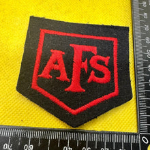 Load image into Gallery viewer, WW2 British Civil Defence Home Front Auxillary Fire Service AFS Original Badge - The Militaria Shop