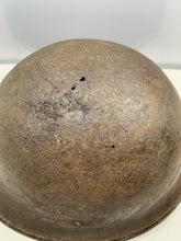 Load image into Gallery viewer, Geunine British / Canadian Army Mk3 WW2 Combat Helmet - Uncleaned Original - The Militaria Shop