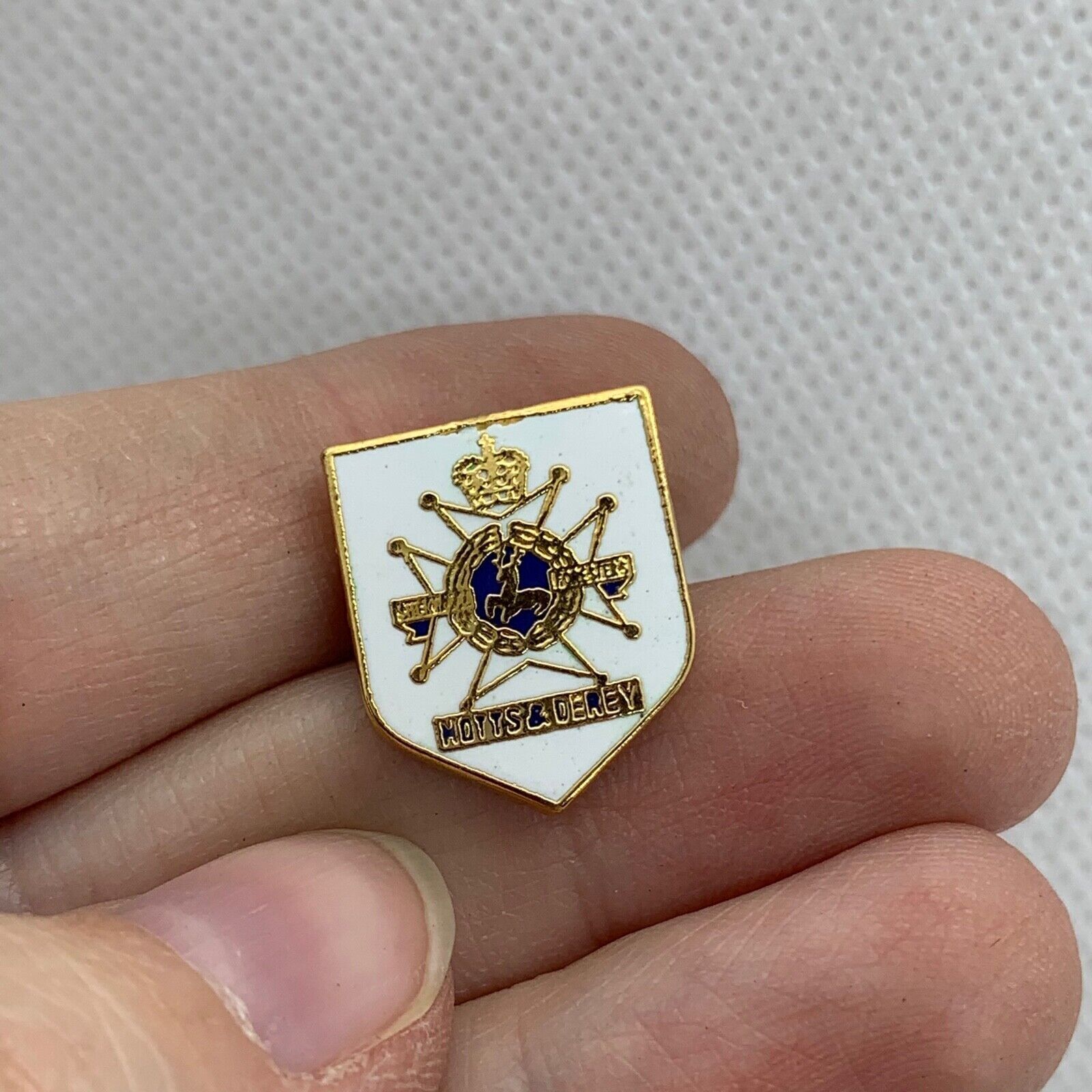 Notts & Derby - NEW British Army Military Cap/Tie/Lapel Pin Badge #155 - The Militaria Shop