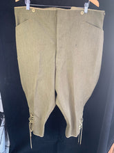 Load image into Gallery viewer, Original Pre-WW2 British Army W.O.1 Service Dress Breeches Named Royal Engineers - The Militaria Shop