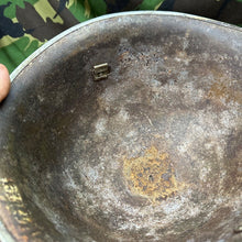 Load image into Gallery viewer, Original WW2 British / Canadian Army Mk3 Turtle Helmet - The Militaria Shop