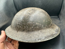 Lade das Bild in den Galerie-Viewer, Original WW2 British Army Mk2 Combat Helmet Shell - South African Production - The Militaria Shop