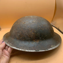 Load image into Gallery viewer, Original WW2 South African Army Mk2 Brodie Helmet - British Style Combat Helmet - The Militaria Shop