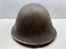 Load image into Gallery viewer, Geunine British / Canadian Army Mk3 WW2 Combat Helmet - Uncleaned Original - The Militaria Shop
