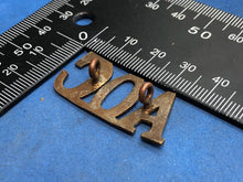 Load image into Gallery viewer, Original WW1 British Army Ordinance Corps Brass Shoulder Title - The Militaria Shop