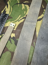 Load image into Gallery viewer, Original British Royal Air Force RAF Blue L Strap Pair - WW2 37 Pattern - The Militaria Shop