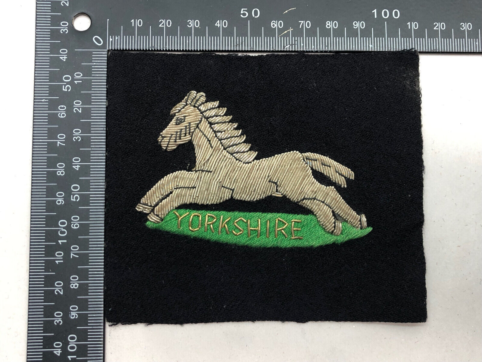 British Army Bullion Embroidered Blazer Badge - Yorkshire Regiment - The Militaria Shop