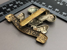 Load image into Gallery viewer, Original WW2 British Army 12th Royal Lancers Cap Badge - The Militaria Shop