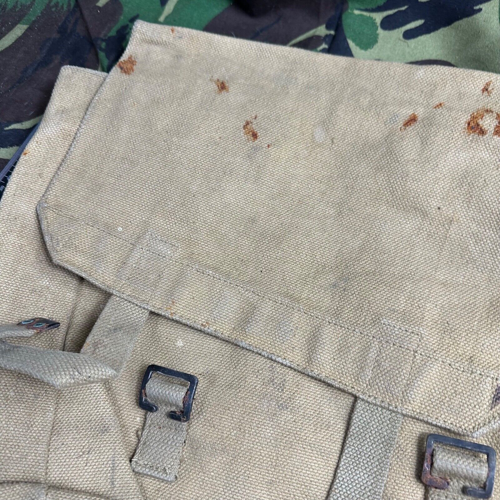 British Army / RAF 37 Pattern Large Pack - WW2 Pattern -Used Condition Original - The Militaria Shop