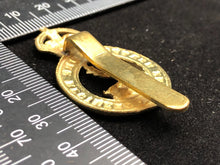 Load image into Gallery viewer, Original WW2 British Army Hertfordshire Regiment Cap Badge - The Militaria Shop