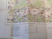 Charger l'image dans la galerie, WW1 Era British Army General Staff Map of NAMUR in Belgium. Original Map - The Militaria Shop