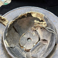 Lade das Bild in den Galerie-Viewer, Original WW2 British Home Front Civil Defence Warden's Helmet - Complete - - The Militaria Shop