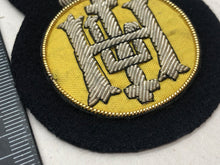 Lade das Bild in den Galerie-Viewer, British Army Bullion Embroidered Blazer Badge - Royal Highland Fusiliers - The Militaria Shop