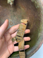 Load image into Gallery viewer, Mk3 Canadian / British Army Original WW2 Turtle Helmet High Rivet - The Militaria Shop