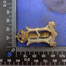 Load image into Gallery viewer, Original WW2 British Army 23rd Hussars Cap Badge - The Militaria Shop