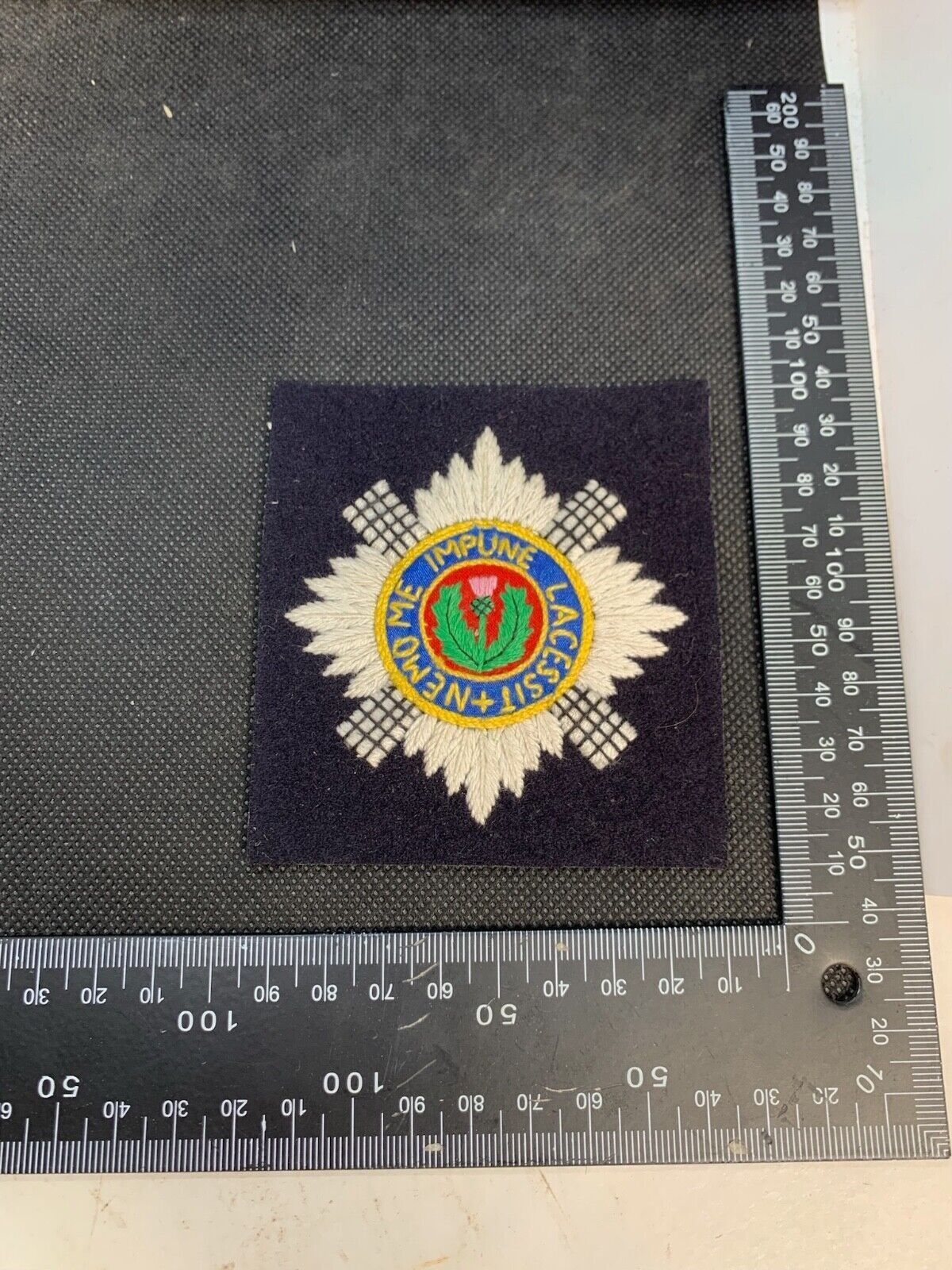 British Army Scots Guards Regiment Embroidered Blazer Badge - The Militaria Shop