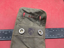 Load image into Gallery viewer, Original WW2 Swiss Army / German Army Tent Pole / Zeltbahn Peg Bag - The Militaria Shop