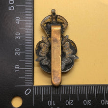 Load image into Gallery viewer, Original WW2 British Army Cap Badge - Yorkshire Dragoons - The Militaria Shop