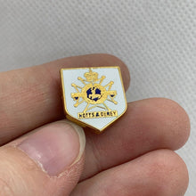 Charger l'image dans la galerie, Notts & Derby - NEW British Army Military Cap/Tie/Lapel Pin Badge #155 - The Militaria Shop