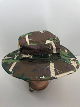 Load image into Gallery viewer, Genuine US Army Jungle Camouflage Boonie Sun Hat Warm Type II - Size 8 1/2 - The Militaria Shop