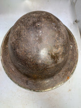 Load image into Gallery viewer, Original WW2 British Army Mk2 Army Combat Helmet - The Militaria Shop