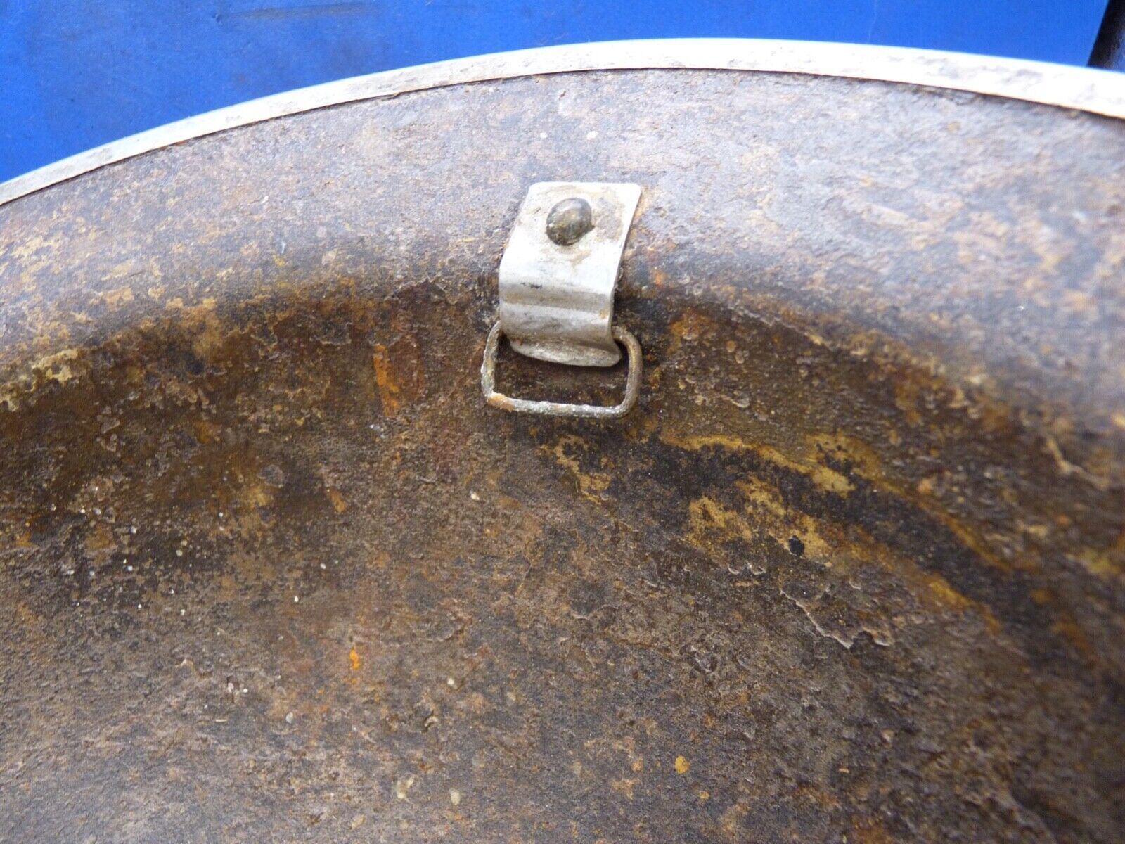 Original WW2 British Army Mk2 Army Combat Helmet - The Militaria Shop