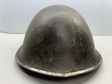 Load image into Gallery viewer, Original WW2 British / Canadian Army Mk3 High Rivet Combat Helmet Shell - The Militaria Shop