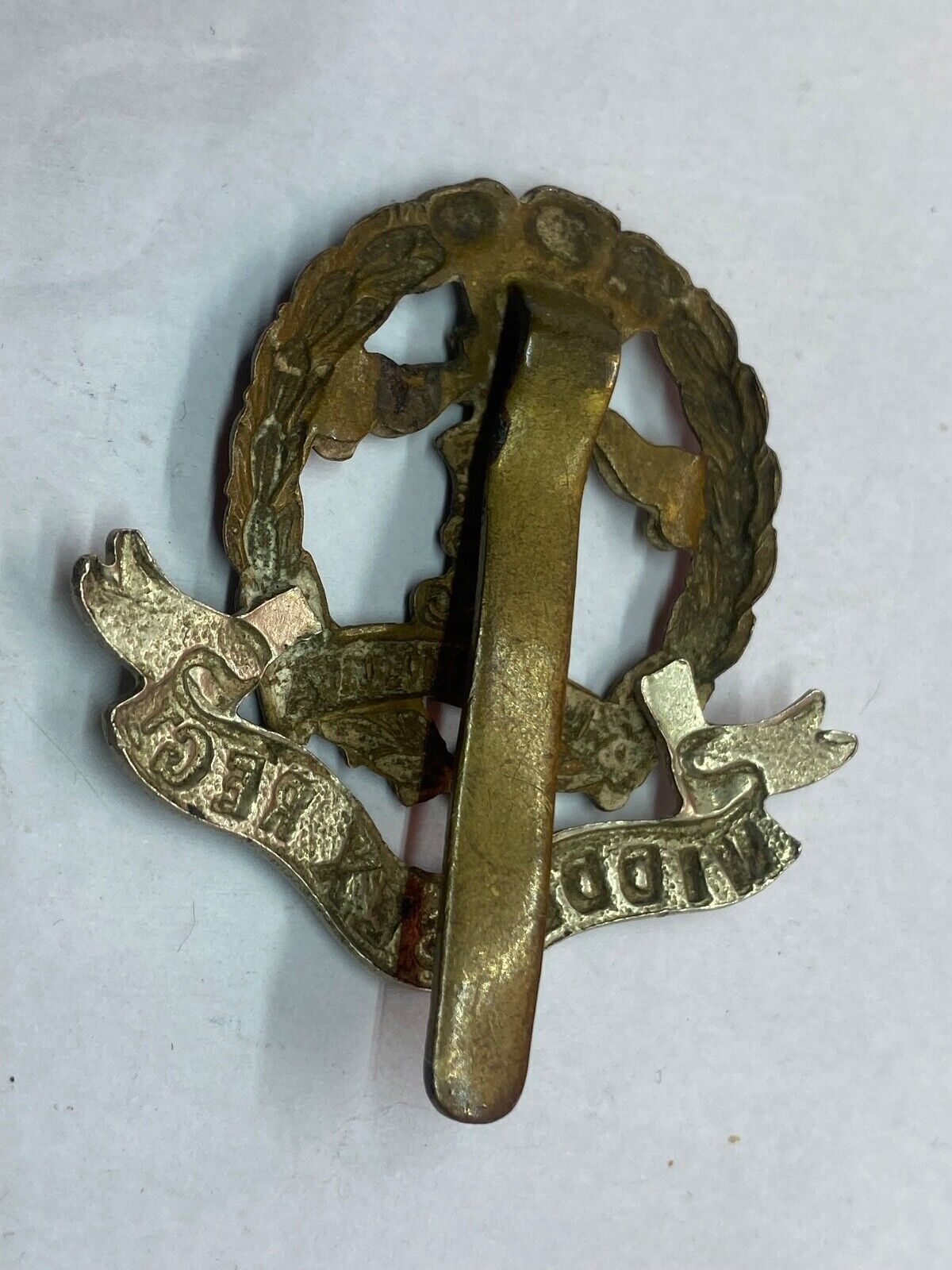 Original British Army - Middlesex Regiment Cap Badge - The Militaria Shop