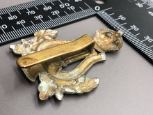 Load image into Gallery viewer, Original British Army Kings Crown Muscians Bandsmans Cap Badge - The Militaria Shop